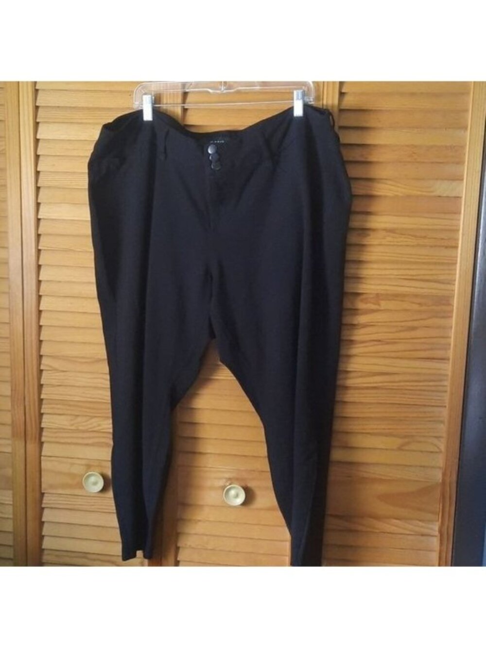 Torrid Black Stretch Workwear Career Trouser Dress Pants Cut Date 2015 Size 28
